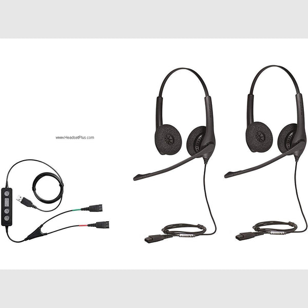 Jabra USB Computer Training Bundle 2x Jabra Biz 1500 Duo Headset