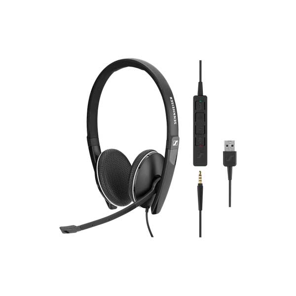 Sennheiser SC 165 USB-A and 3.5mm Double Sided Headset *DISCONTINUED*