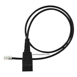 Jabra 8800-00-01 QD to RJ Cord, Polycom, Avaya
