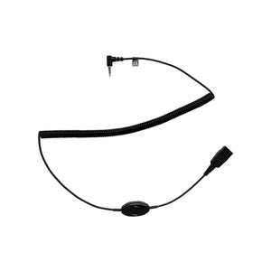 Jabra QD to 3.5mm Push to Talk (PTT) Quick Disconnect Cable