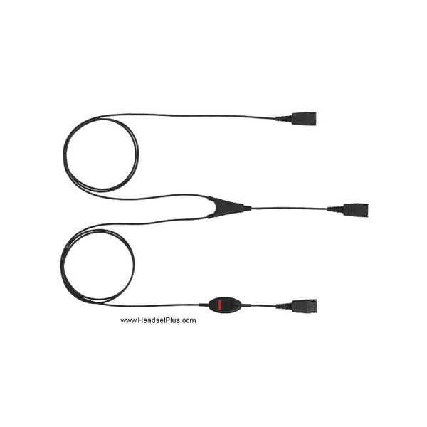 Jabra Y-Training Supervisor Cable with Mute Button