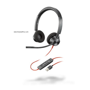 Poly Plantronics Blackwire 3320 Stereo USB Headset – Teams Certified