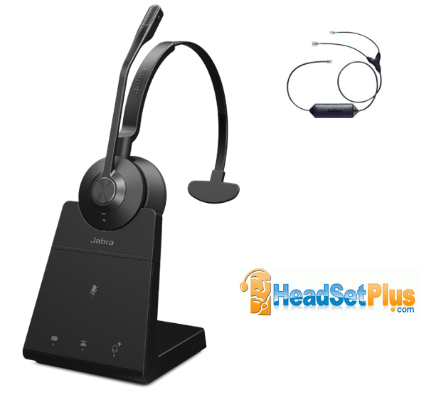Jabra Engage 45 SE Mono Wireless Headset Bundle (EHS Remote Answer)