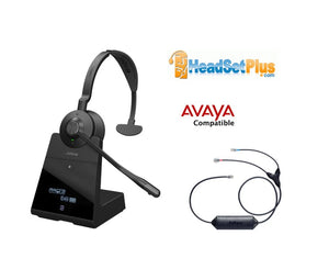Jabra Engage 75 SE Mono Wireless Headset+EHS Avaya J100 1400 940 bundle