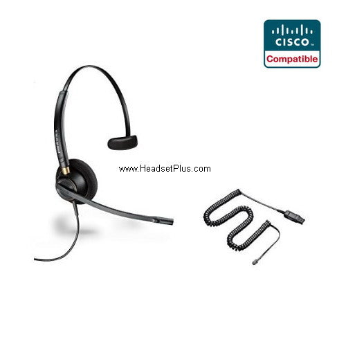 Plantronics HW510-CIS EncorePro Noise Canceling Cisco Headset