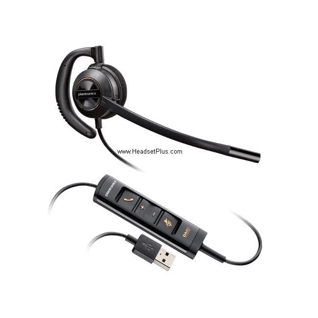 Plantronics EncorePro HW535 USB Headset UC *DISCONTINUED*