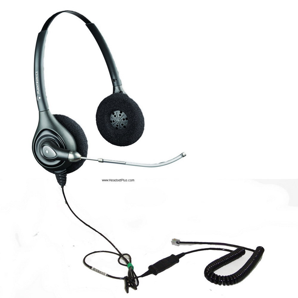 Plantronics PW261 Polaris SupraPlus Binaural Headset *DISCONTINUED*