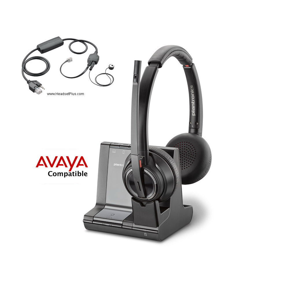 Plantronics Savi 8220+Avaya EHS J100 1400 1600 9400 9600 (APV-63