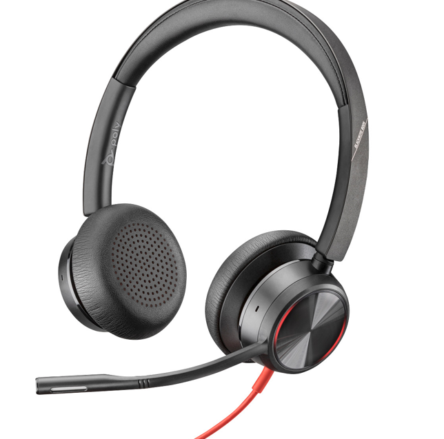 Poly Blackwire 8225 USB-A Stereo Wired Headset
