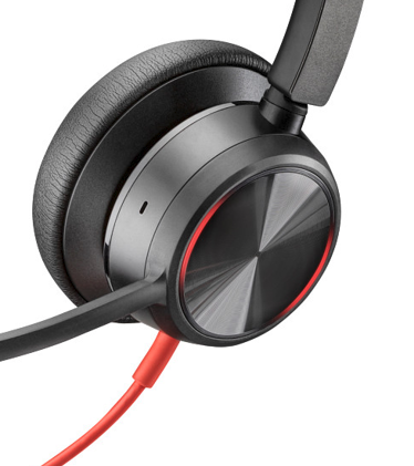 Poly Blackwire 8225 USB-C Stereo Corded Headset, MS Teams Certified