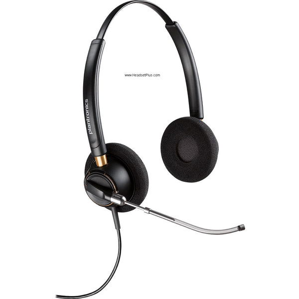 Plantronics HW520V EncorePro Binaural VoiceTube Headset HAC cert