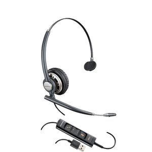 Poly EncorePro HW715 USB Mono Headset, Skype for Business Certified