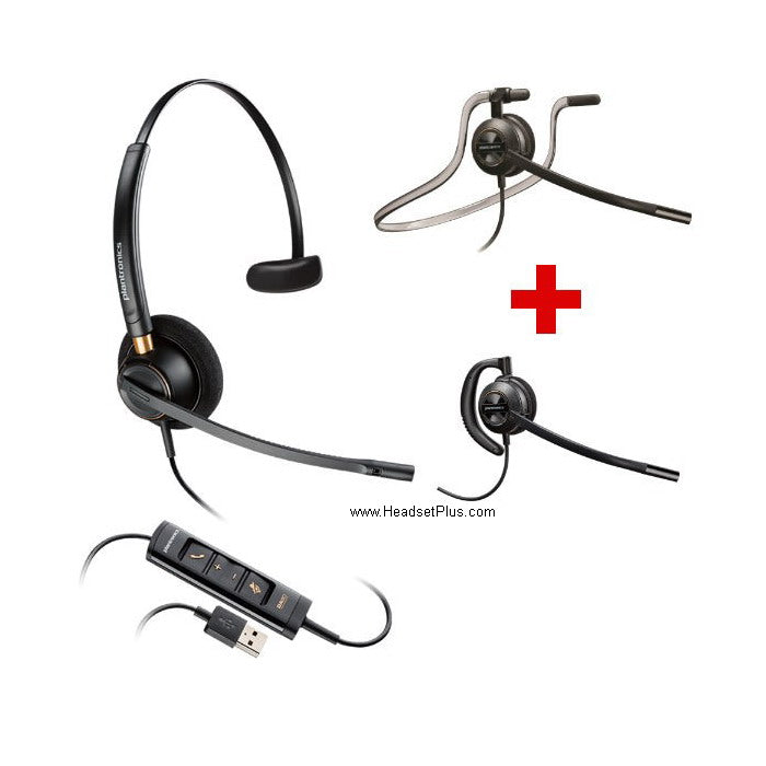 Plantronics EncorePro HW545 USB Headset UC *DISCONTINUED*