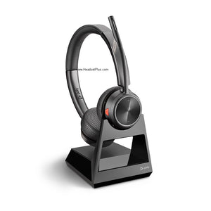 Poly Savi 7220 DECT Wireless Stereo Headset for Desk Phones