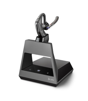 Poly Voyager 5200 Office Wireless Headset - 2-Way Base, Microsoft Teams Certified
