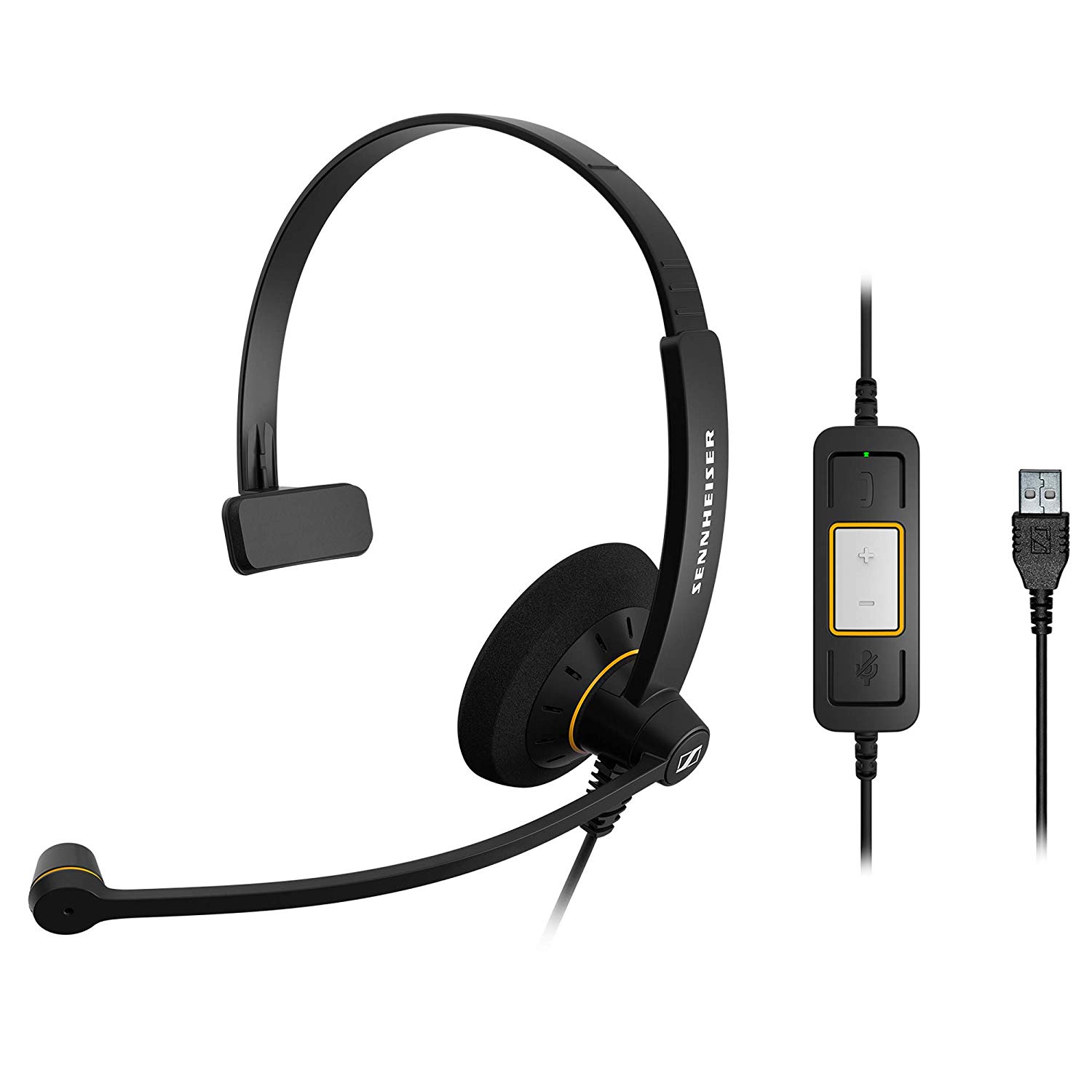 sennheiser sc 30 usb ml headset, skype certified *discontinued* view