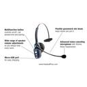 VXi BlueParrott B250-XTS Bluetooth Headset
