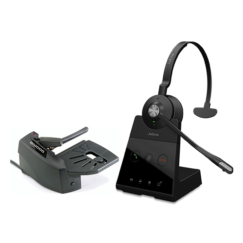 jabra engage 65 mono+gn1000 headset w/remote answer *discontinue view