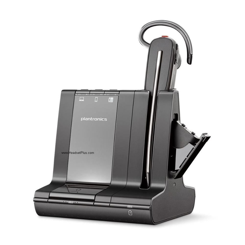 plantronics savi 8245 office wireless headset unlimited talk icon view