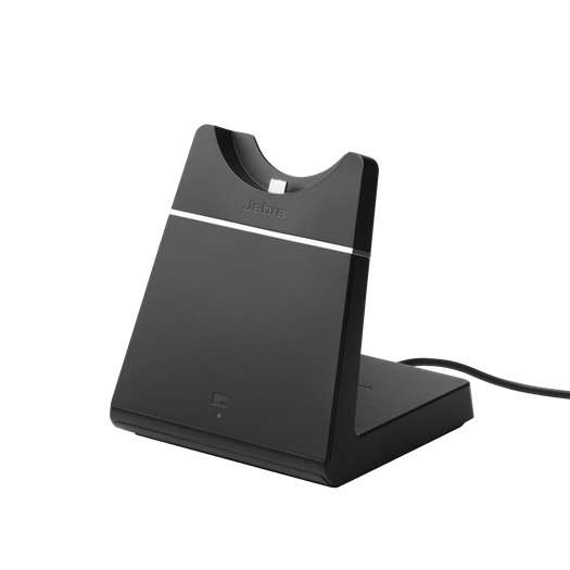 jabra evolve 65 charging stand view