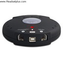 zoomswitch zms10-c telephone headset computer usb switch view