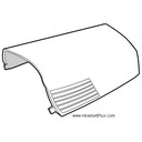 plantronics cs50 cs55 battery door *discontinued* view