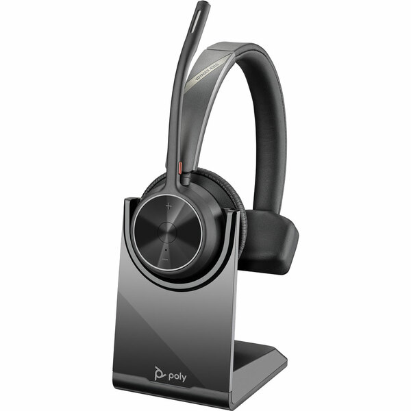 poly voyager 4310 uc bluetooth mono usb-c headset with stand icon view