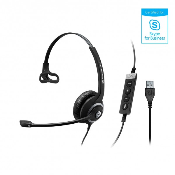 epos sc 230 ms ii usb-a mono headset ms teams view