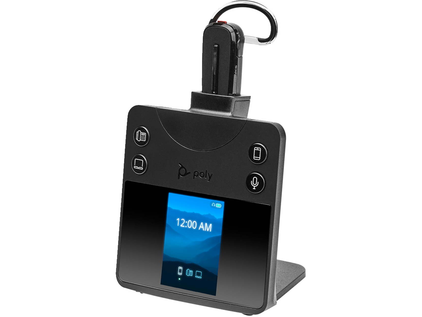 poly savi 8445 office wireless headset convertible icon view