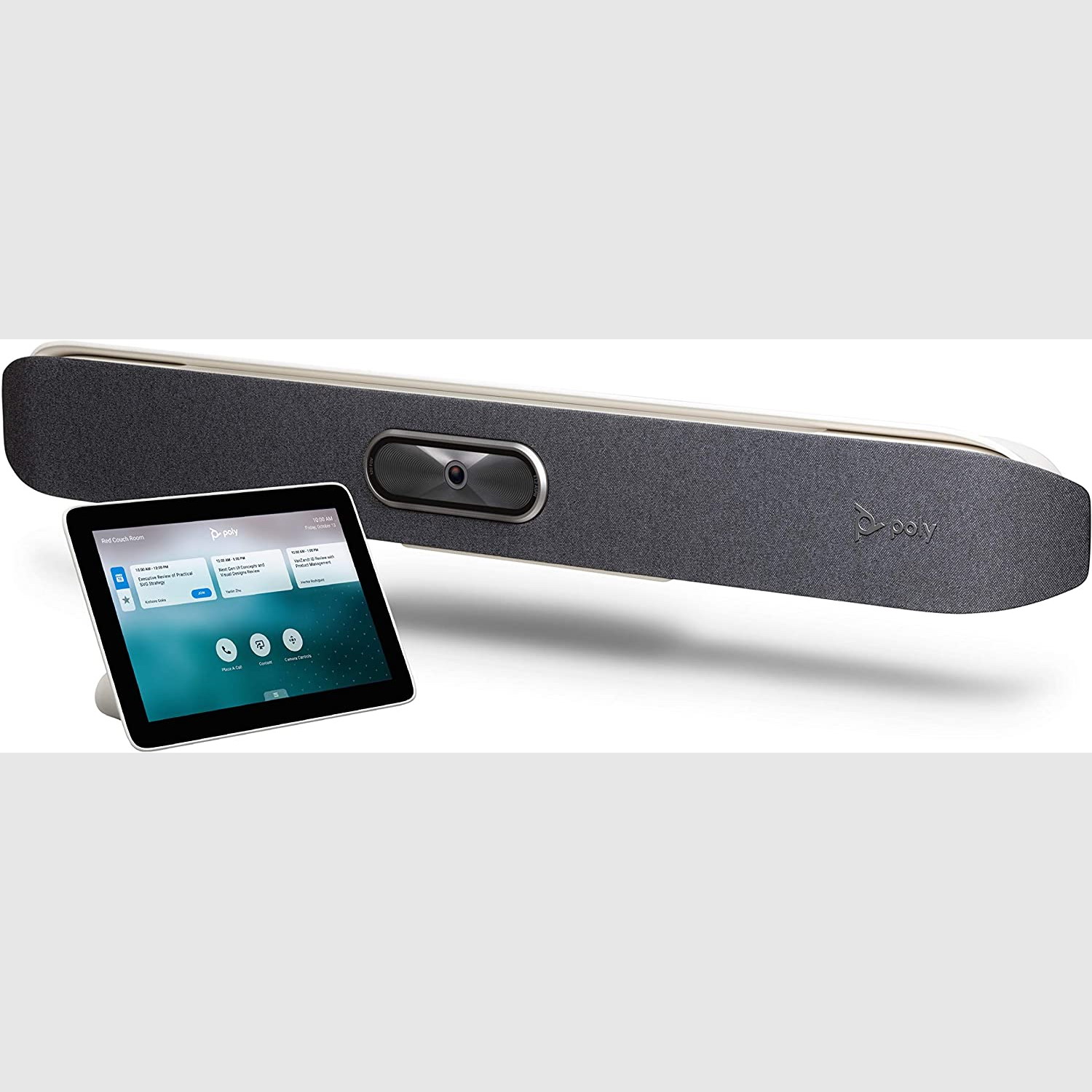 poly studio x50 4k video bar w/poly tc8 controller (no return) icon view