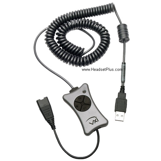 vxi x200-v usb adapter for v-series headsets *discontinued* view