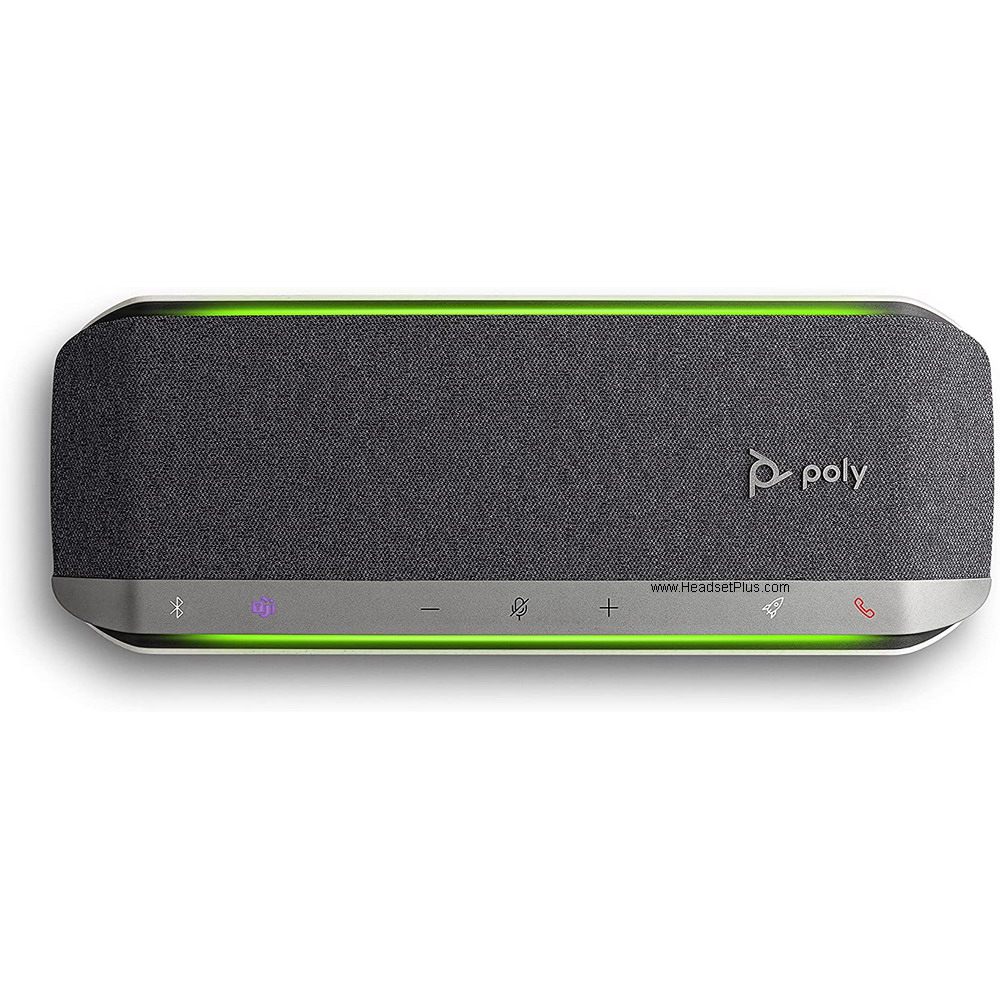 poly sync 40 bluetooth speakerphone usb-a, usb-c, ms teams cert view