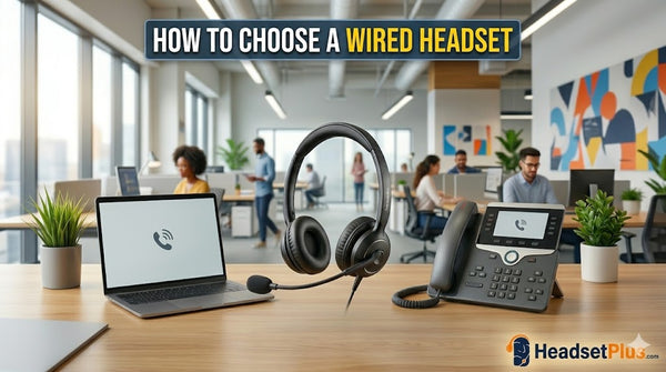 How to Choose a Wired Headset: The 5 Decisions That Actually Matter