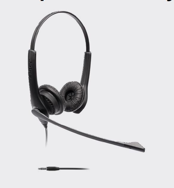 Jabra Biz 1100 EDU Stereo Headset w/3.5mm Jack *DISCONTINUED*