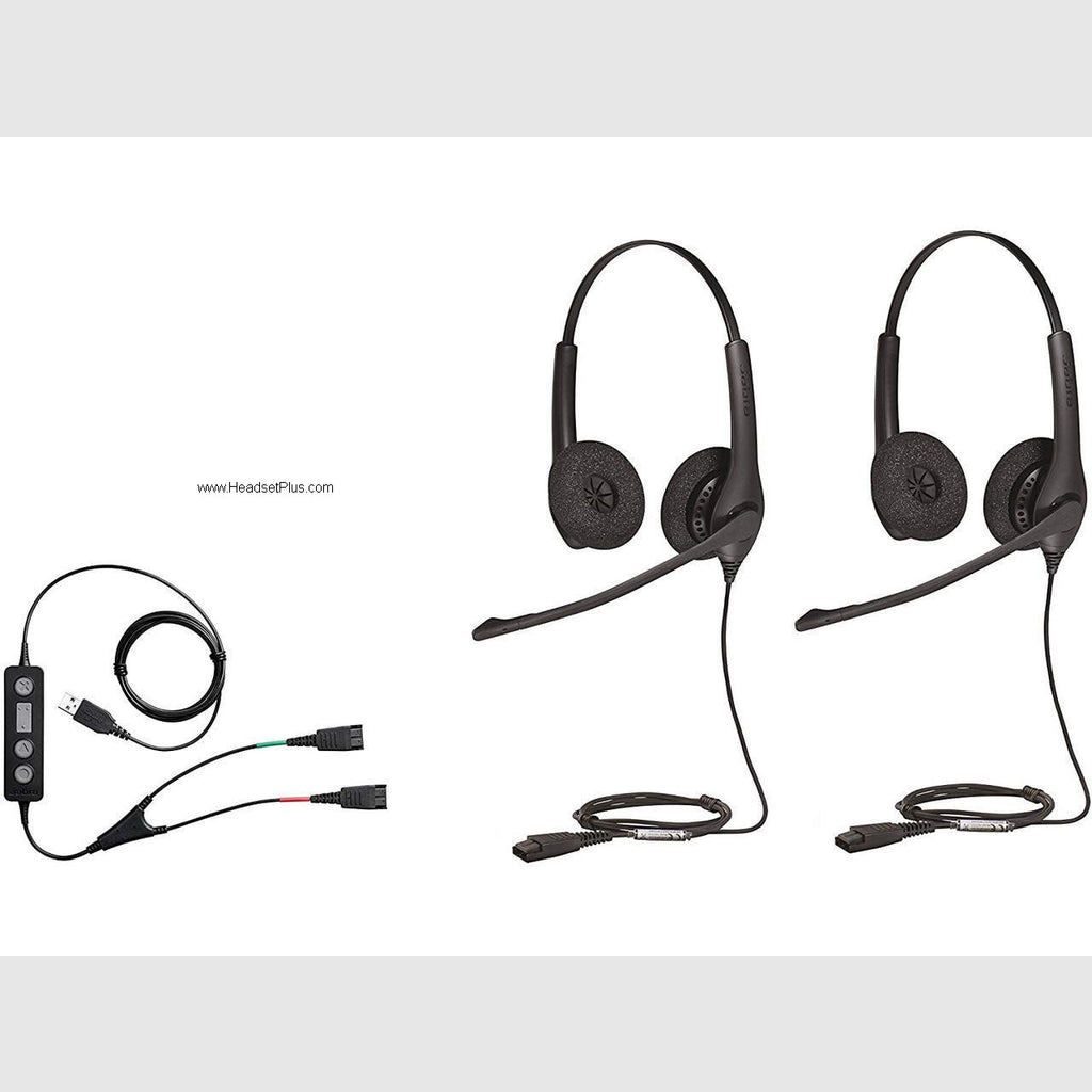 Jabra USB Computer Training Bundle 2x Jabra Biz 1500 Duo Headset