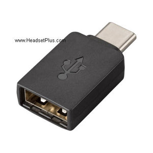 Plantronics USB-A to USB-C Adapter