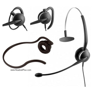 Jabra GN2124 4-in-1 Flex Mono Headset (Noise-Canceling, QD)