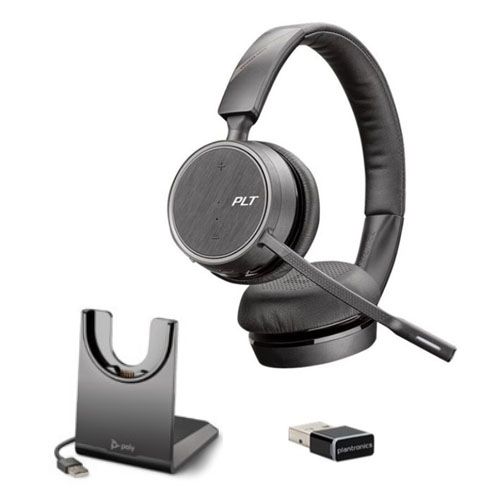 Poly Voyager 4220 UC Bluetooth Stereo USB-A Headset Stand *DISCONTINUED*