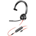 Poly Plantronics 3315 Blackwire USB-C, 3.5mm Mono Headset