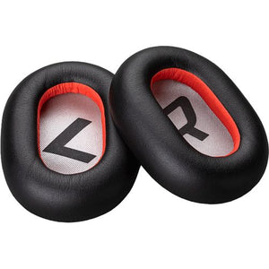 Poly Voyager 8200 Leather Ear Cushions, black 215694-01 accessory