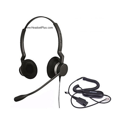 Jabra Biz 2300 Duo Binaural Direct Connect Headset