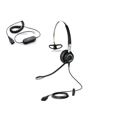 Jabra Biz 2400 II Mono Direct Connect Noise Canceling Headset