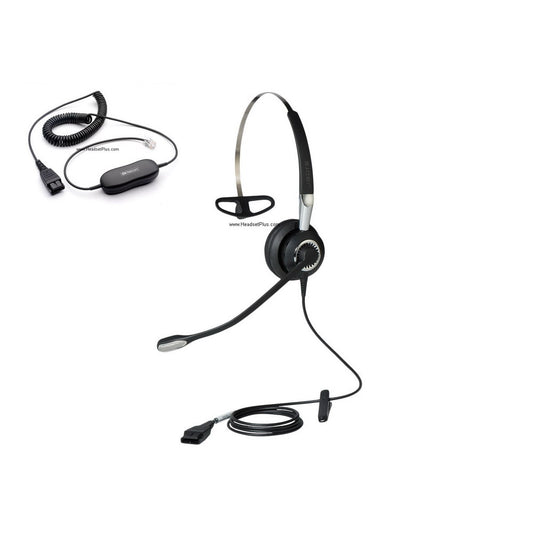 Jabra Biz 2400 II Mono Direct Connect Noise Canceling Headset