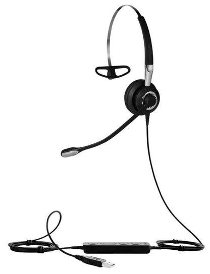 Jabra Biz 2400 II Mono MS 3-in-1 USB Computer Headset, MS Teams