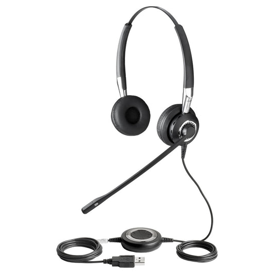 Jabra Biz 2400 II Duo MS USB/Bluetooth Stereo Headset Teams *DISCONTINUED*