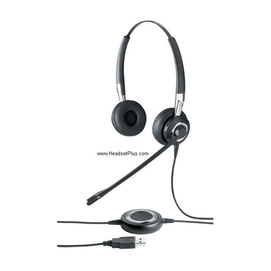 Jabra Biz 2400 II Duo UC USB/Bluetooth Stereo PC Headset *DISCONTINUED*