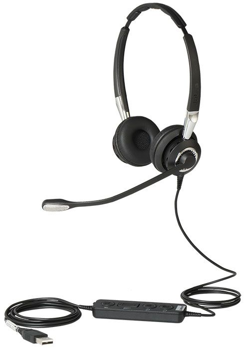 Jabra Biz 2400 II Duo UC USB-A Stereo Computer Headset *DISCONTINUED*