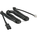 Plantronics U10P-S19 QD to RJ-45 Cable for Aastra/Siemens Phones