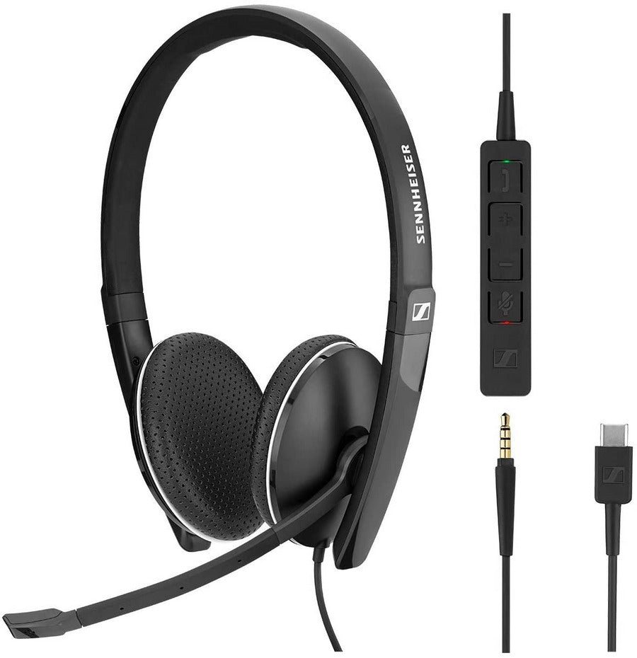 EPOS ADAPT 165 II Stereo Headset — 3.5mm or USB-C