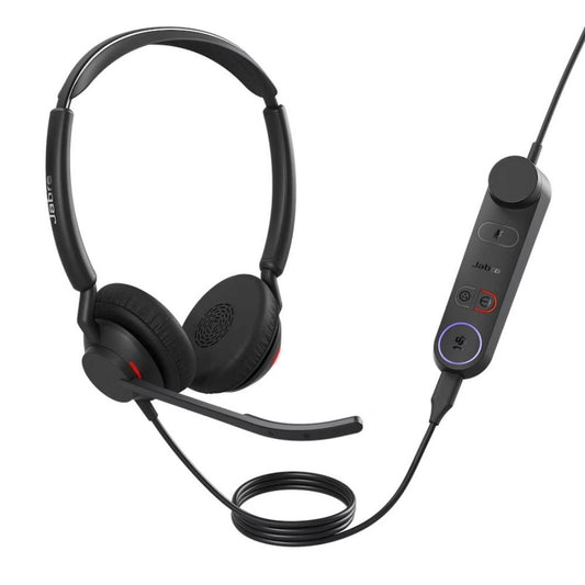 Jabra Engage 50 II Stereo USB-A Headset w/control unit, MS Teams
